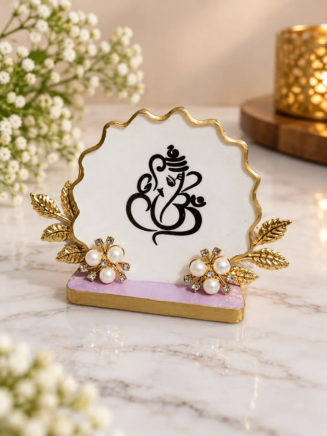 Nish Crafts Handmade Ganesha Decorative Table Stand